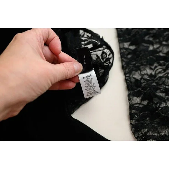 Seduction Frederick's of Hollywood sheer lace bodysuit XL - Picture 4 of 6